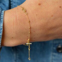 Pulsera rosario milagroso y...