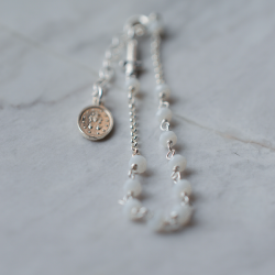 Decenario plata y perlas...