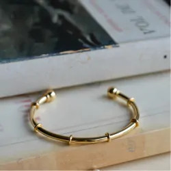 Jonc Herencia acabado oro