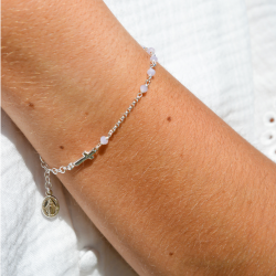 Decenario plata y perlas...