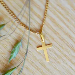 Mini croix de bapteme latine