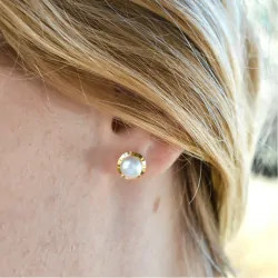 Pendientes de perla...