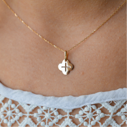 Mini colgante de cruz de...