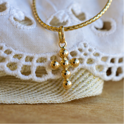 Colgante Cruz Celestina