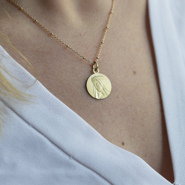 Medaille bapteme Nostre Dame de Grasse