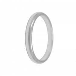 Alliance jonc parisien confort or gris palladie