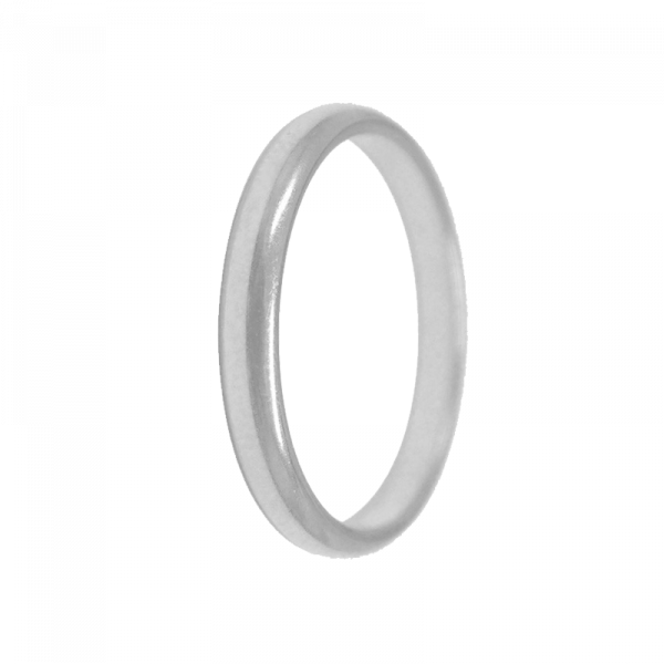 Alliance jonc parisien confort or gris palladie