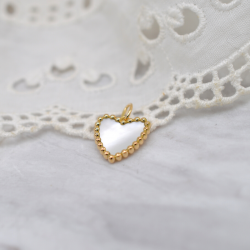 Colgante Corazón Sagrado nácar