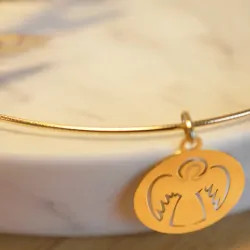 Chaine bapteme Collier Omega Or Jaune 5g