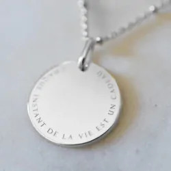 Pendentif la vie est un cadeau
