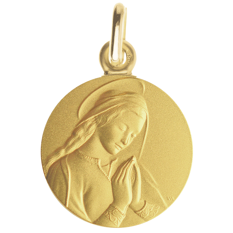 Medaille bapteme Vierge de Donatello