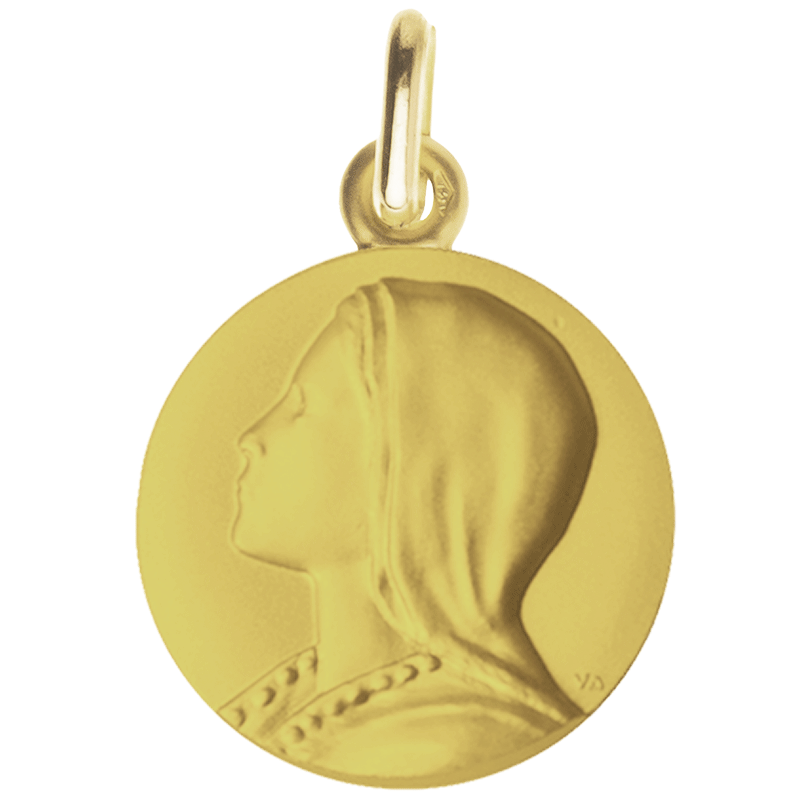 Medaille bapteme Vierge de l'Angélus