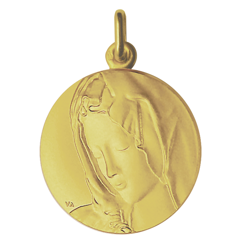 Medaille bapteme La Pieta