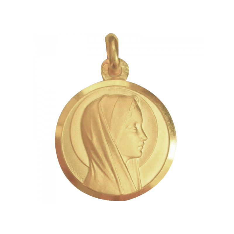 Medaille bapteme Mère du Ciel