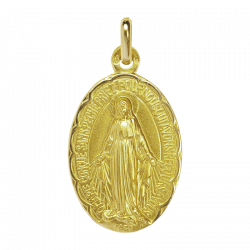 Médaille bapteme L'Immaculée conception