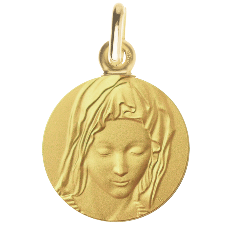 Medaille bapteme Vierge de Michel-Ange
