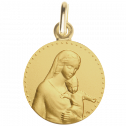 medaille bapteme Mère étoilée