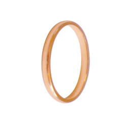 Alianza semi jonc oro rosa