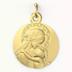 Médaille de baptême Douce Mère