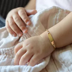 Pulsera infantil oval...