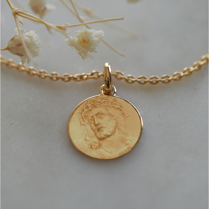 mini medaille bapteme Ecce homo