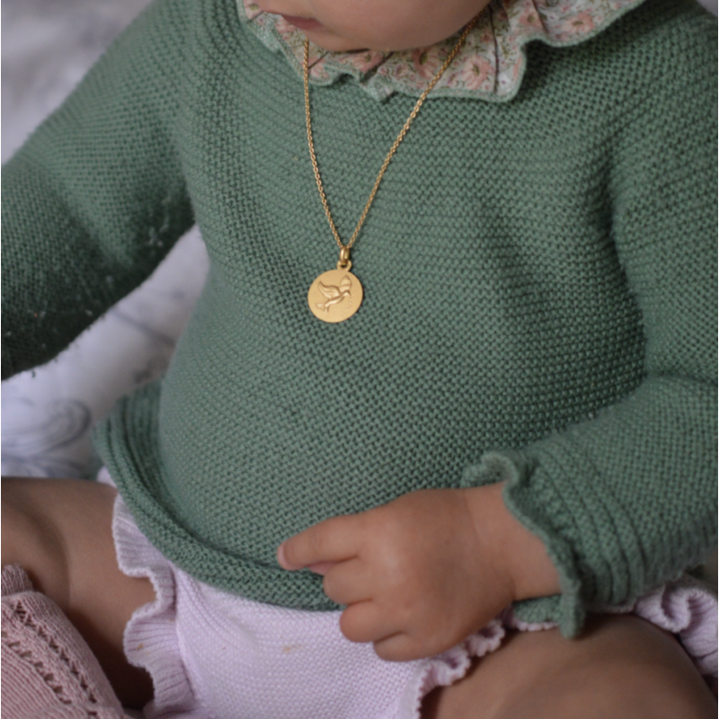 Médaille de baptême Colombe