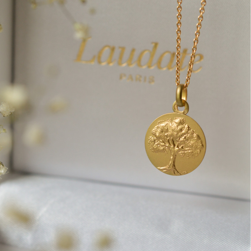 Médaille de baptême Arbre de vie