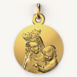 medaille de bapteme notre dame de toutes graces laudate