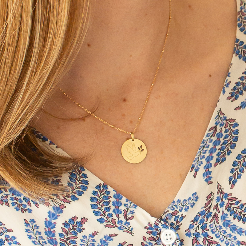 Médaille Colombe aux Rameaux