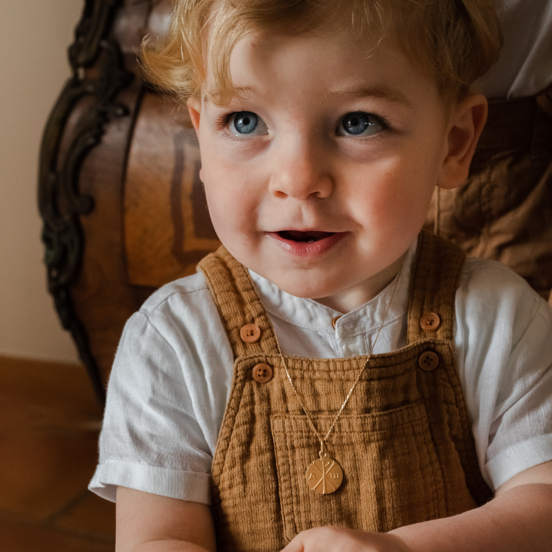 Medaille bapteme Symbole du Chrisme