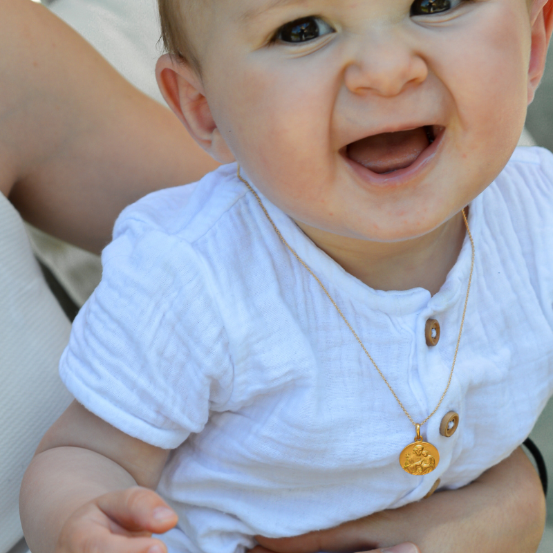 Medaille bapteme Saint Joseph des Lys