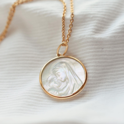 Médaille de baptême Vierge...