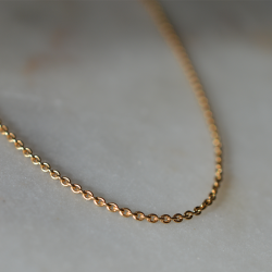 Cadena de eslabones redondos