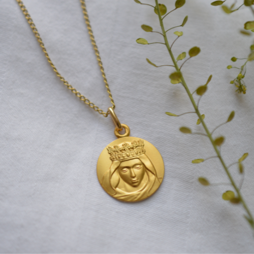 Medalla de Bautizo de la Virgen María