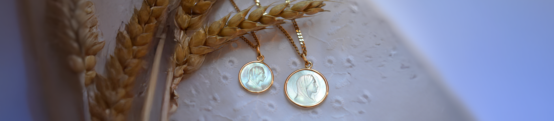 Medalla de Bautismo Nacarada