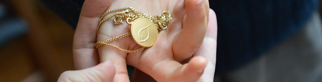 Cadena de Bautizo en Oro Amarillo de 18 quilates