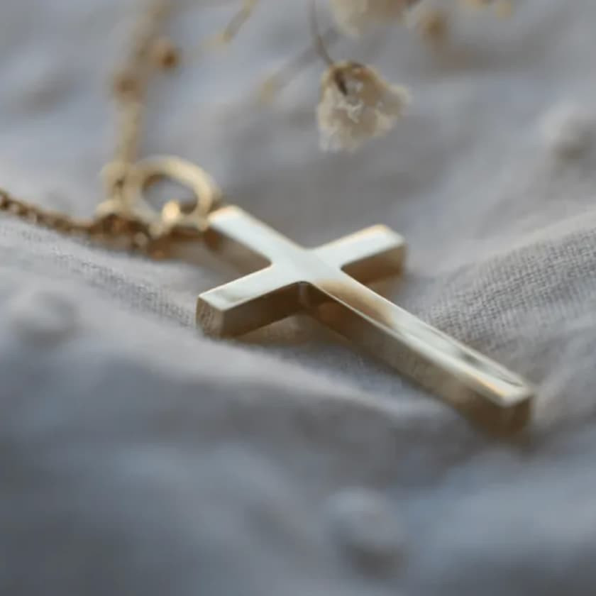 Crucifijo de bautizo