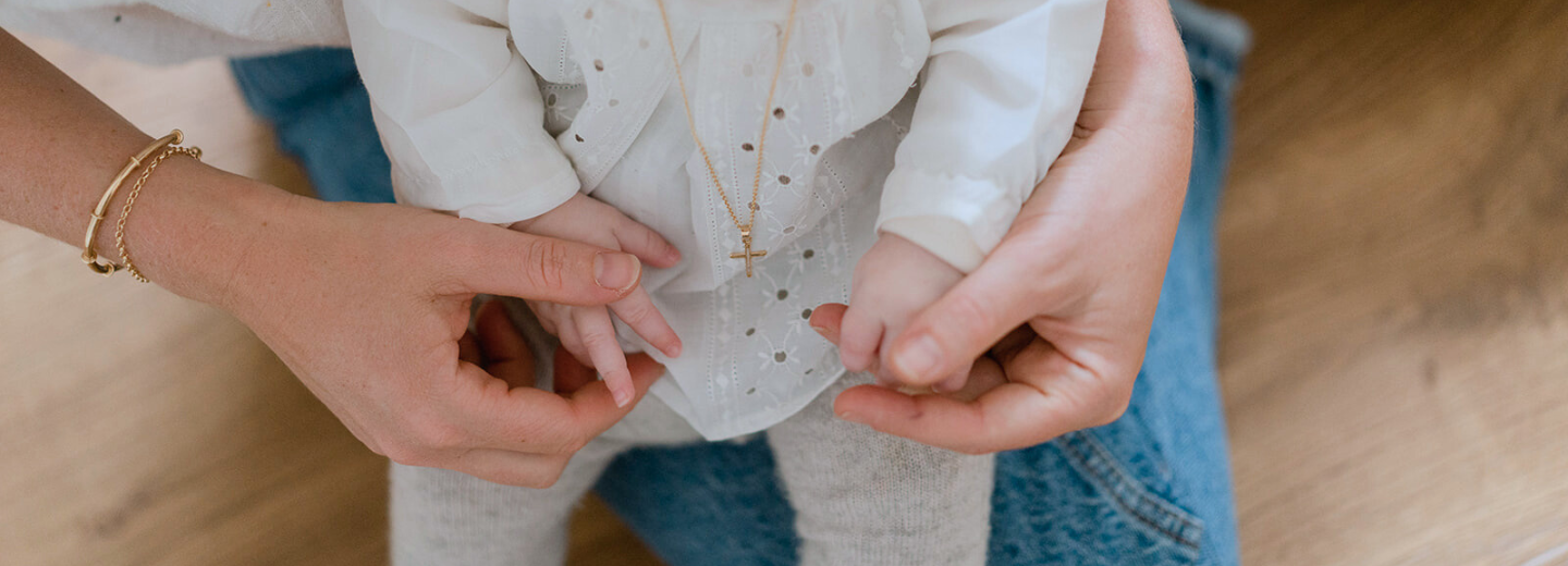 Cruz de Bautismo para Niña