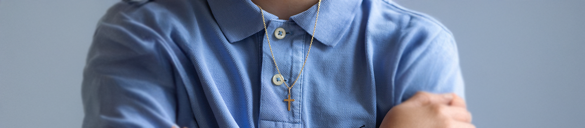 Cruz de bautismo para niño