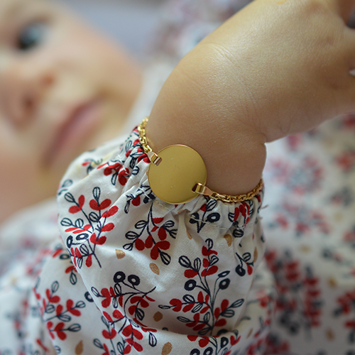 Pulsera de Bautizo para Niña