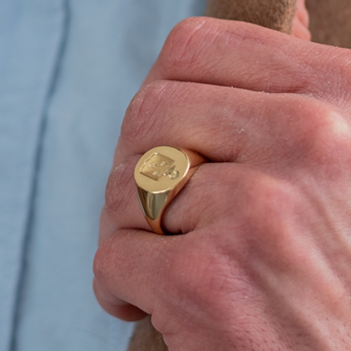 Anillos para Hombre - Oro de 18 Quilates