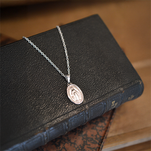 Collar de plata para mujer