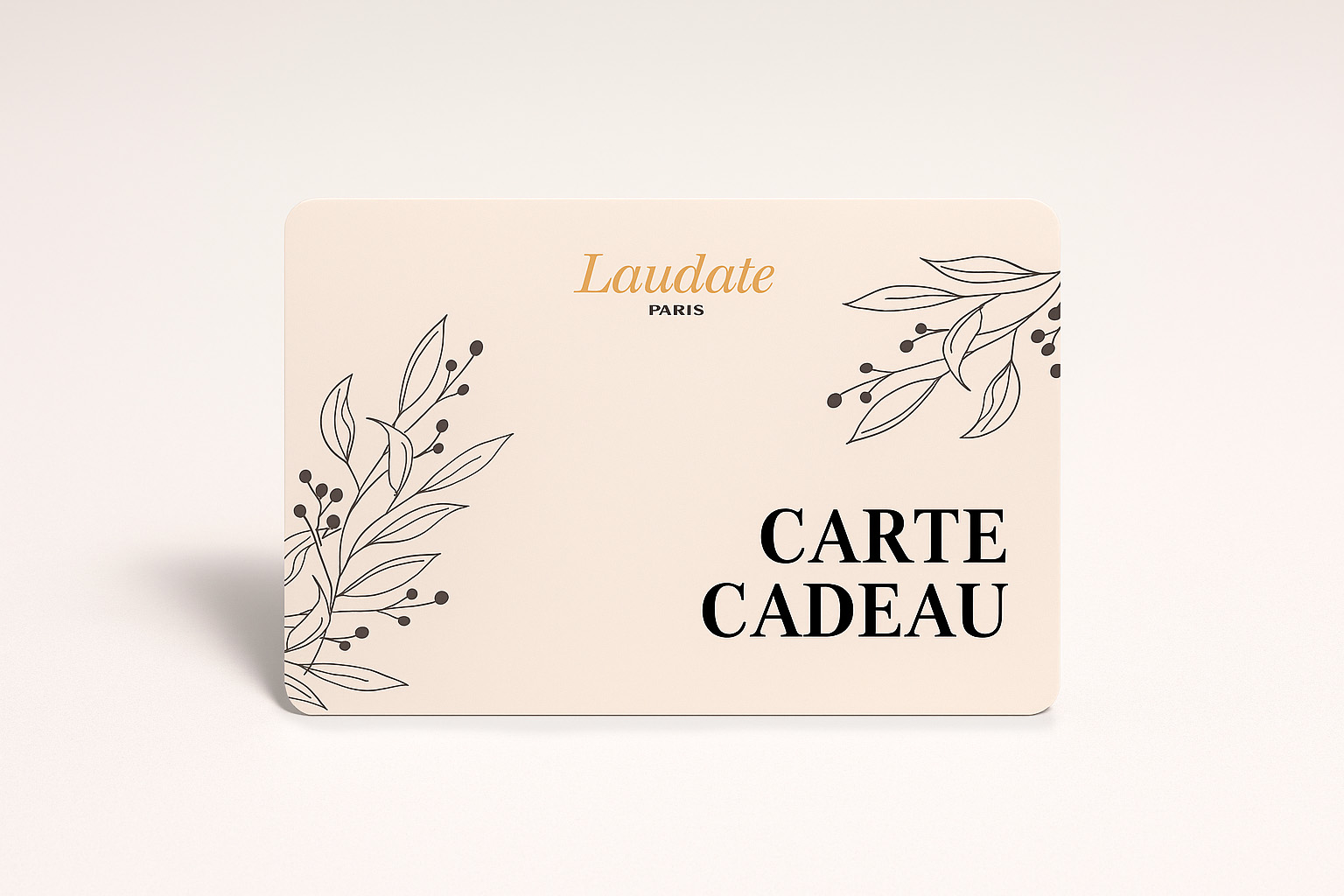 Carte Cadeau Laudate